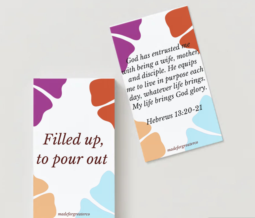 Scripture Declaration Card Sets of 12