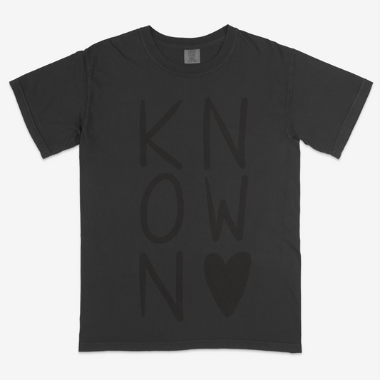 KNOWN Heart - Charcoal