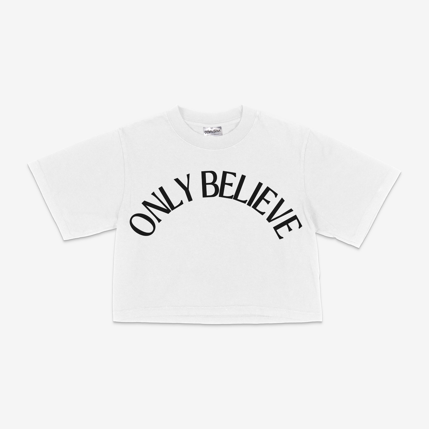 Only Believe Cropped Tee