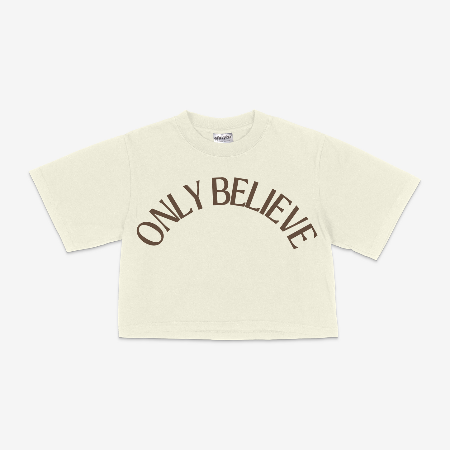 Only Believe Cropped Tee