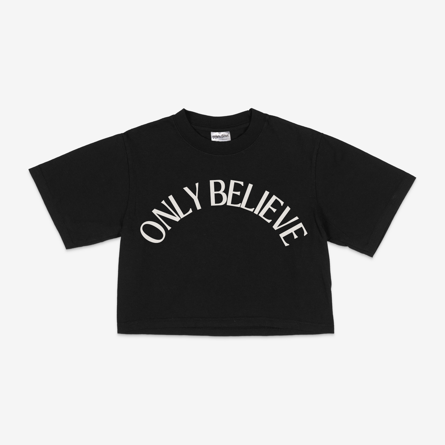 Only Believe Cropped Tee