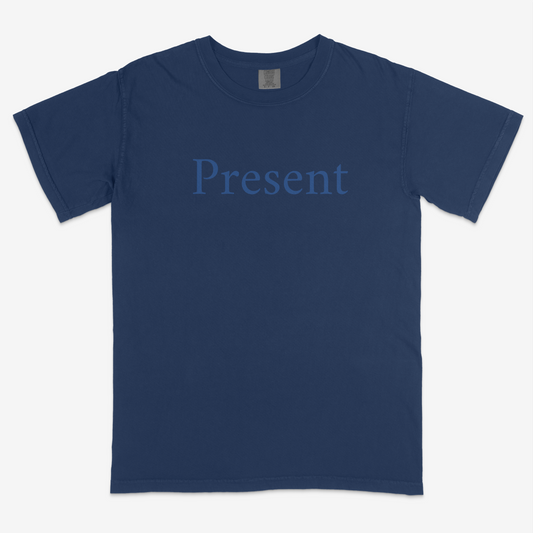 Present - Text Navy