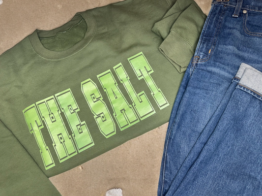 The Salt Crewneck - Green