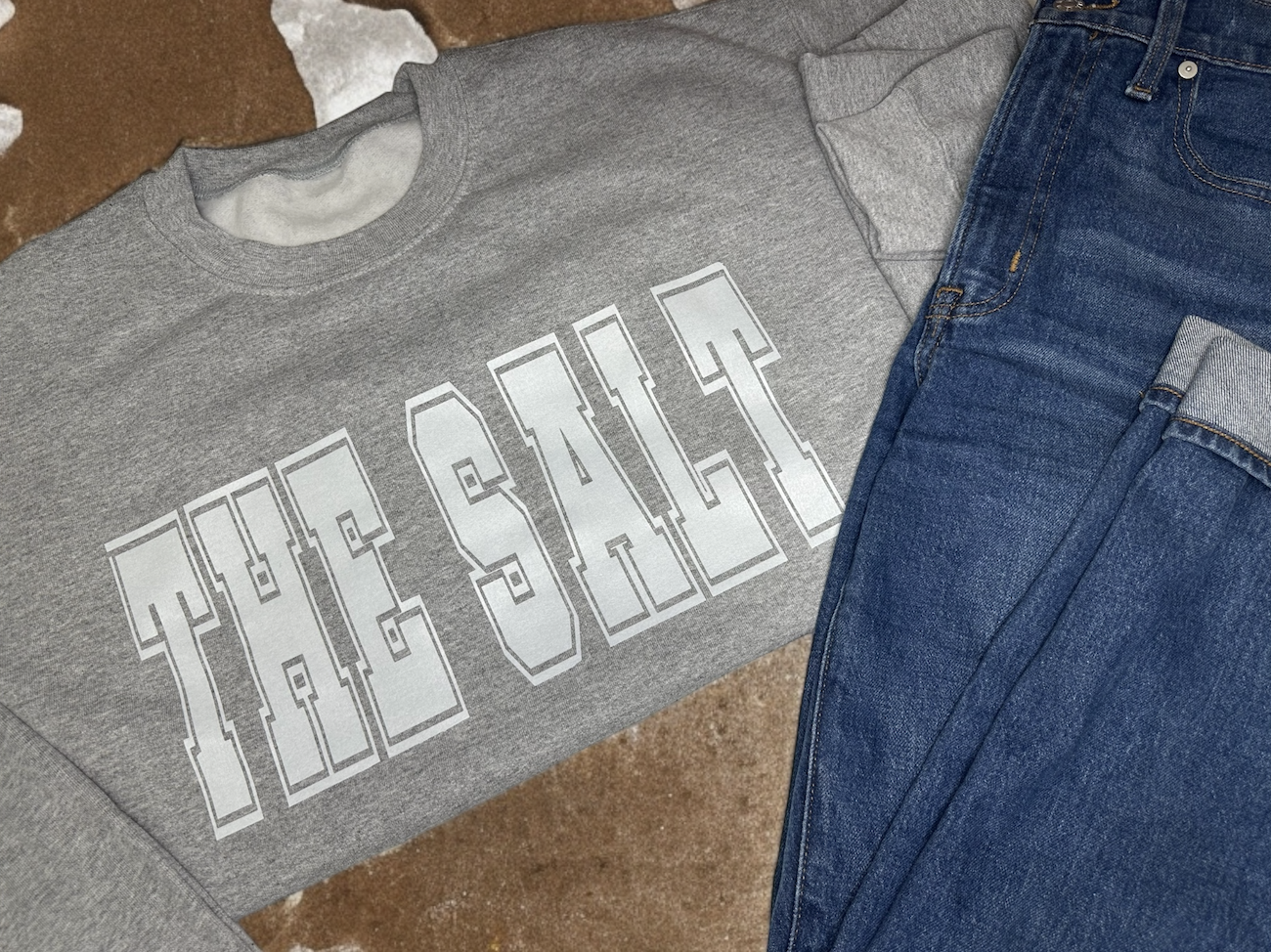 The Salt Crewneck - Gray