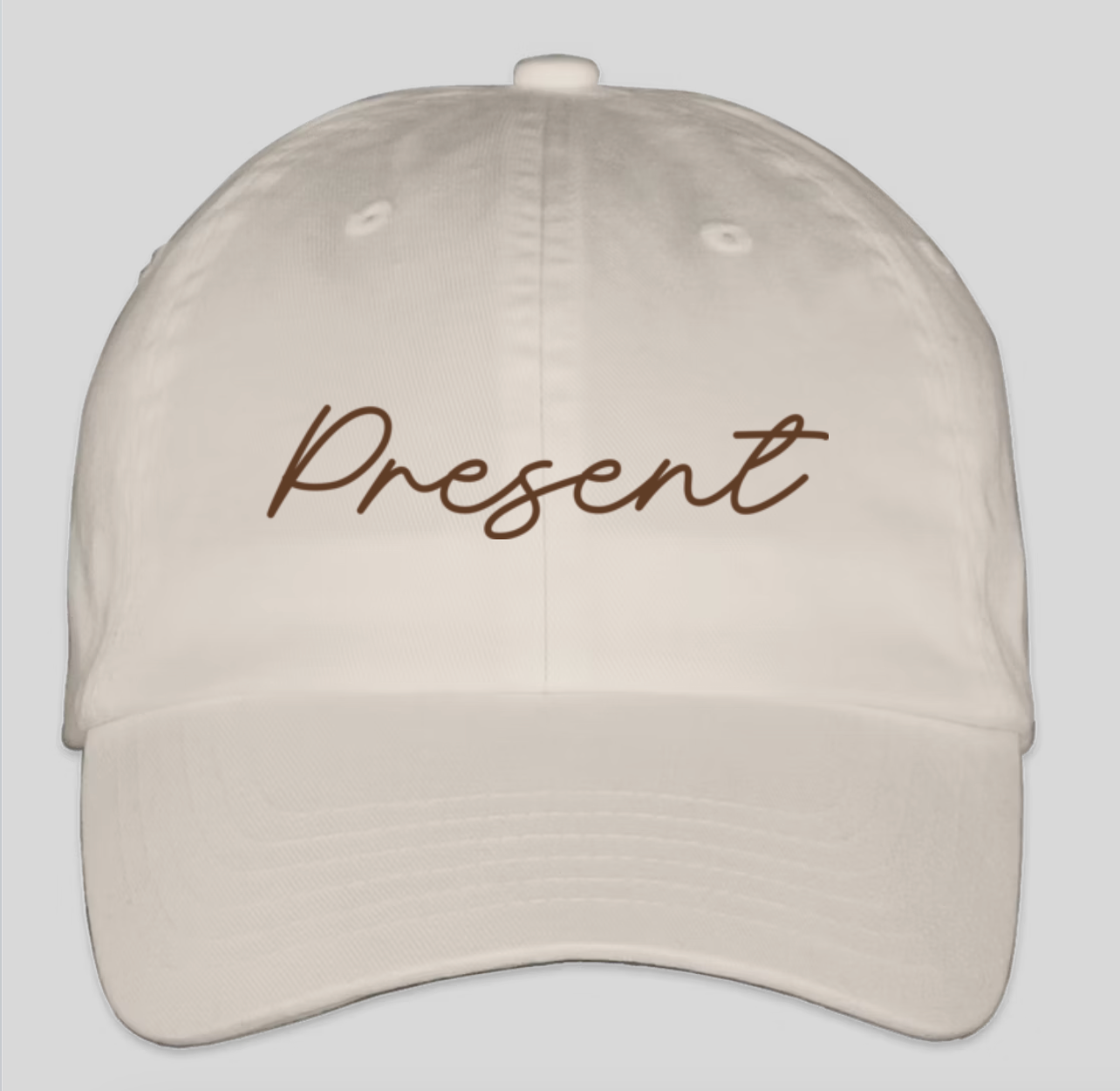 Present Baseball Cap - Script